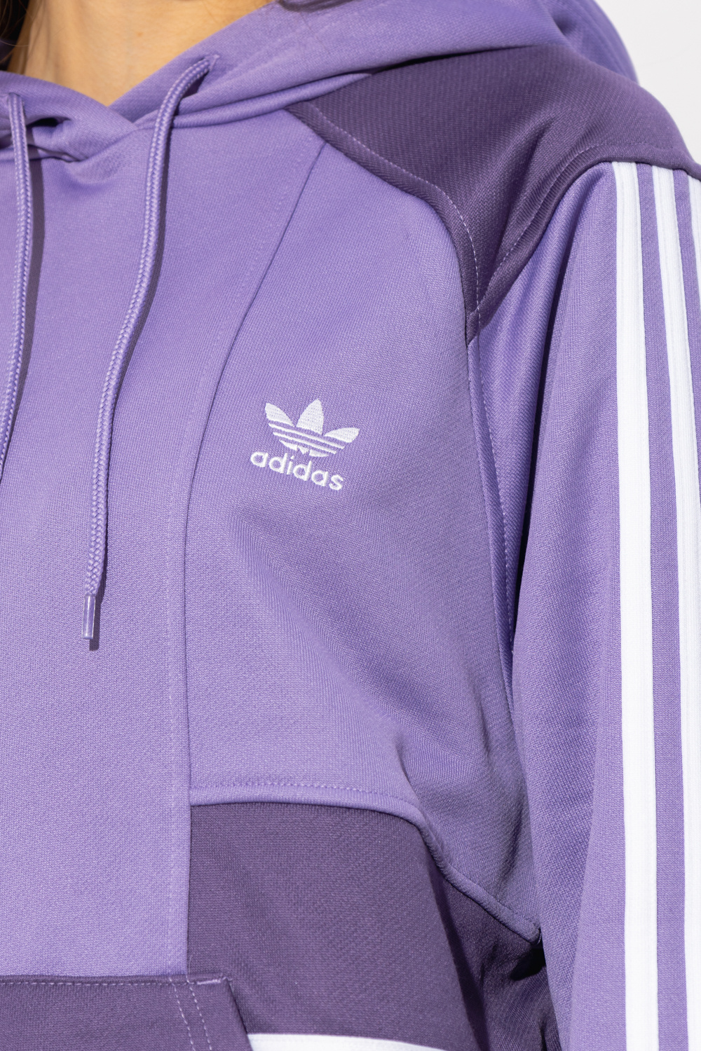 Adidas purple cheap hoodie women's